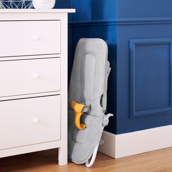 Шезлонг-качалка Kinderkraft Felio 2020 Stone Grey (KKBFELOGRY000N)