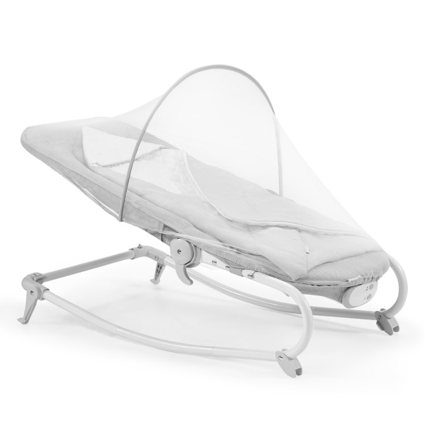 Шезлонг-качалка Kinderkraft Felio 2020 Stone Grey (KKBFELOGRY000N)