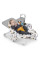 Шезлонг-качалка Kinderkraft Felio 2020 Stone Grey (KKBFELOGRY000N)