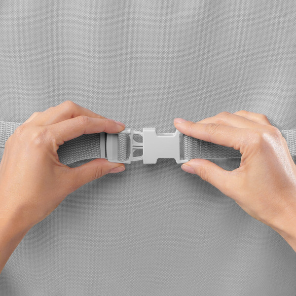 Шезлонг-качалка 5 в 1 Kinderkraft Unimo 2020 Stone Grey (KKBUNIOGRY000N)