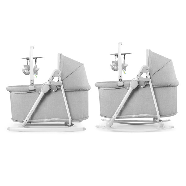 Шезлонг-качалка 5 в 1 Kinderkraft Unimo 2020 Stone Grey (KKBUNIOGRY000N)