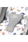 Шезлонг-качалка 5 в 1 Kinderkraft Unimo 2020 Stone Grey (KKBUNIOGRY000N)