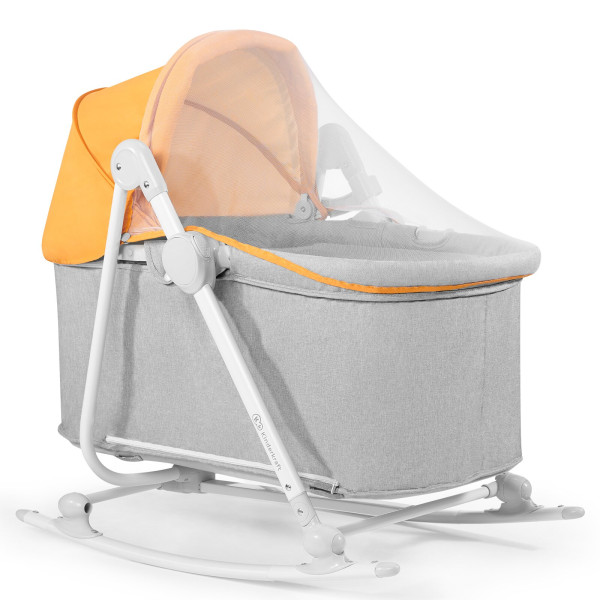 Шезлонг-качалка 5 в 1 Kinderkraft Unimo 2020 Forest Yellow (KKBUNIOYEL000N)