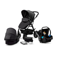 Универсальная коляска 3 в 1 Kinderkraft Moov Black.