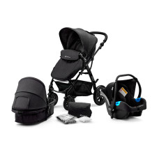 Универсальная коляска 3 в 1 Kinderkraft Moov Black (KKWMOOVBLK00NC)