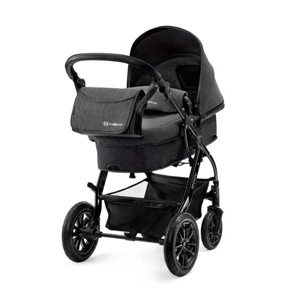 Универсальная коляска 3 в 1 Kinderkraft Moov Black (KKWMOOVBLK00NC)