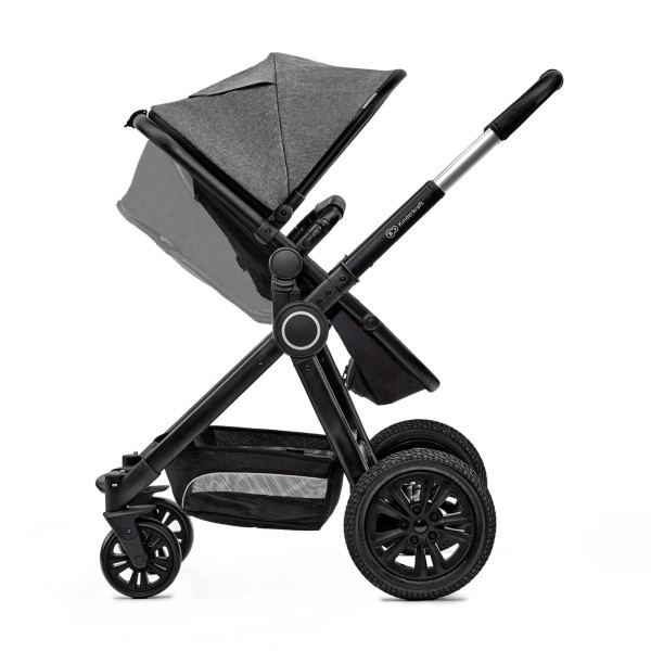 Универсальная коляска 3 в 1 Kinderkraft Veo Black/Gray (KKWVEOBLGR3000)