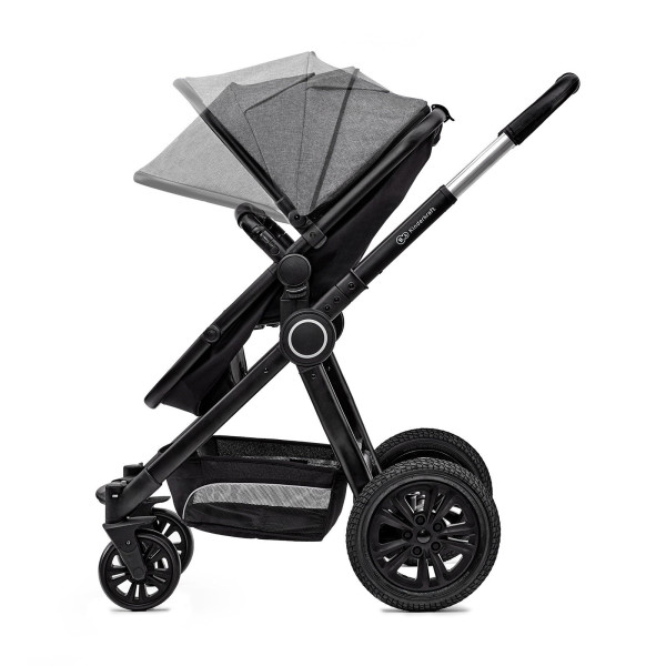 Универсальная коляска 3 в 1 Kinderkraft Veo Black/Gray (KKWVEOBLGR3000)