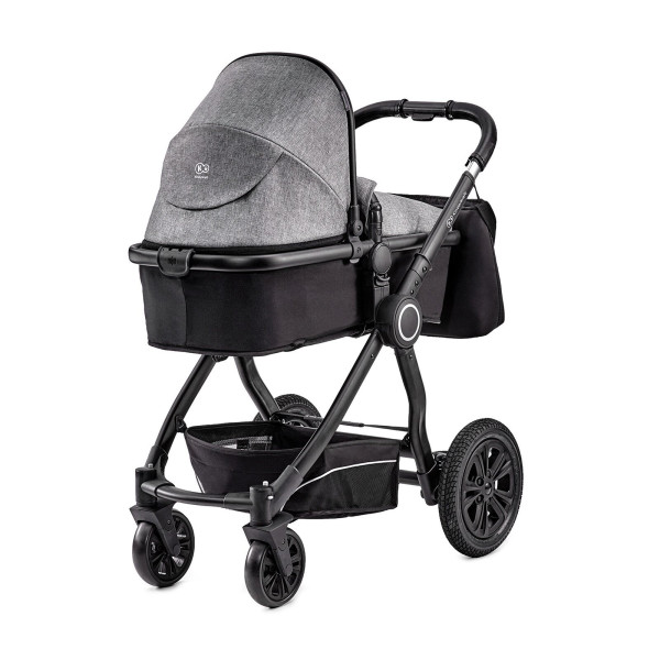 Универсальная коляска 3 в 1 Kinderkraft Veo Black/Gray (KKWVEOBLGR3000)