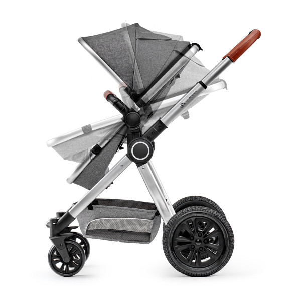 Универсальная коляска 3 в 1 Kinderkraft Veo Gray (KKWVEOGRY30000)