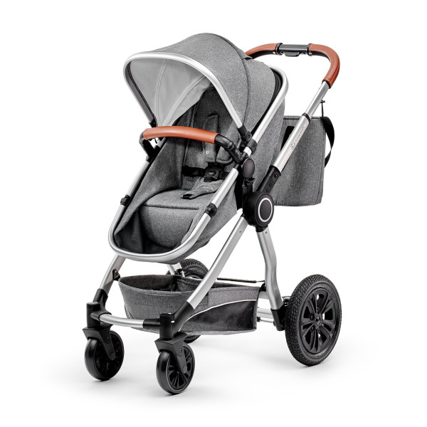 Универсальная коляска 3 в 1 Kinderkraft Veo Gray (KKWVEOGRY30000)