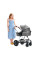 Универсальная коляска 3 в 1 Kinderkraft Veo Gray (KKWVEOGRY30000)