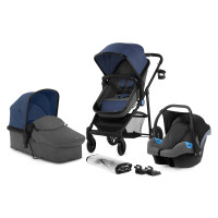 Универсальная коляска 3 в 1 Kinderkraft Juli Denim (KKWJULIDEN3000)