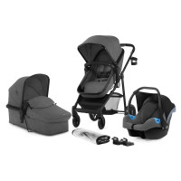 Универсальная коляска 3 в 1 Kinderkraft Juli Gray (KKWJULIGRY3000)