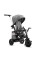 Трехколесный велосипед Kinderkraft Easytwist Platinum Grey (KKRETWIGRY0000)