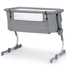 Приставная кроватка-люлька Kinderkraft Uno Up Gray (KKLUNOGRYM000N)