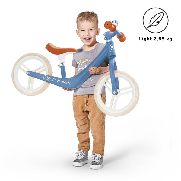 Беговел Kinderkraft Fly Plus Blue (KKRFLPLBLU0000)