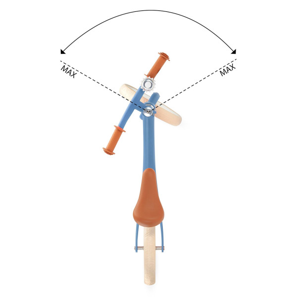 Беговел Kinderkraft Fly Plus Blue (KKRFLPLBLU0000)