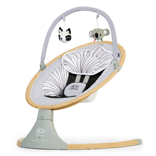 Стул-качалка Kinderkraft Lumi Wooden (KBLUMI00GRY0000)