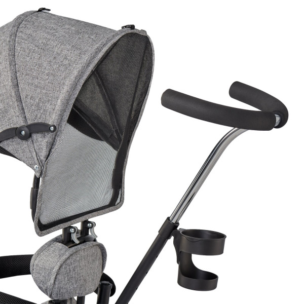 Трехколесный велосипед Kinderkraft Freeway Grey Melange (KKRFRWAGRY0000)