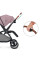 Универсальная коляска 2 в 1 Kinderkraft Evolution Cocoon Marvelous Pink (KKWEVCOPNK2000)