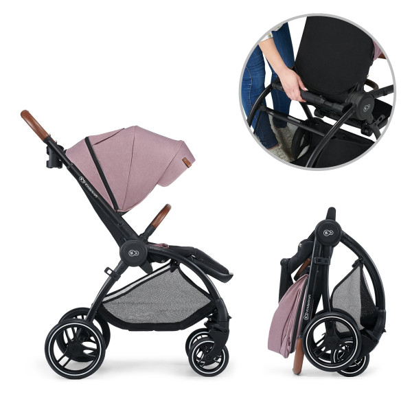 Универсальная коляска 2 в 1 Kinderkraft Evolution Cocoon Marvelous Pink (KKWEVCOPNK2000)