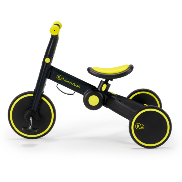 Трехколесный велосипед 3 в 1 Kinderkraft 4TRIKE Black Volt (KR4TRI00BLK0000)
