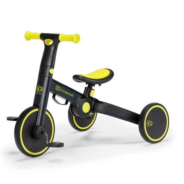 Трехколесный велосипед 3 в 1 Kinderkraft 4TRIKE Black Volt (KR4TRI00BLK0000)