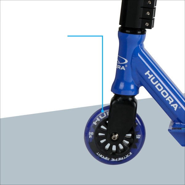 Трюковый самокат Hudora Stunt Scooter XQ-12 Blue (14025/01)