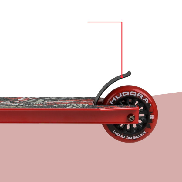 Трюковой самокат Hudora Stunt Scooter XQ-13 Red (14026/01)