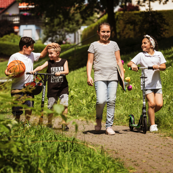 Самокат Hudora BigWheel® 205 Black/Red (14724/01)