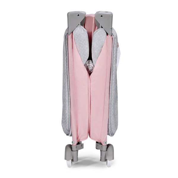 Кровать-манеж с пеленатором Kinderkraft Leody Pink (KCLEOD00PNK00AC)