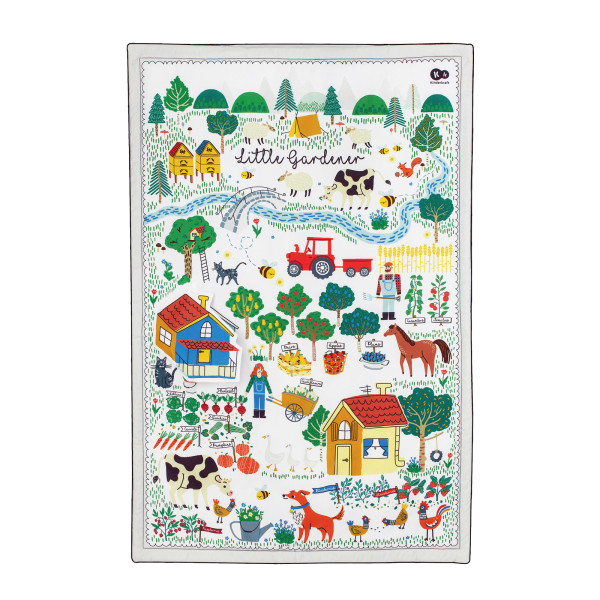 Развивающий коврик-палатка 3 в 1 Kinderkraft Little Gardener (KPLIGA00MUL0000)