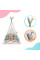 Развивающий коврик-палатка 3 в 1 Kinderkraft Little Gardener (KPLIGA00MUL0000)