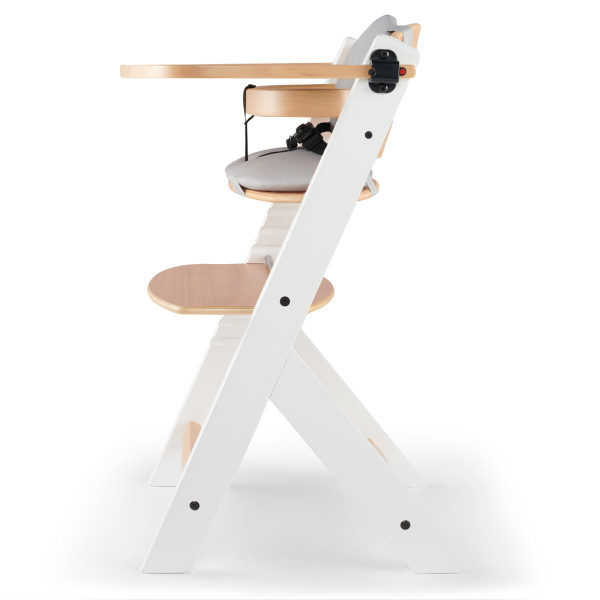 Стульчик для кормления с подушкой Kinderkraft Enock White Wood (KHENOC0PWHT0000)