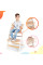 Стульчик для кормления с подушкой Kinderkraft Enock White Wood (KHENOC0PWHT0000)