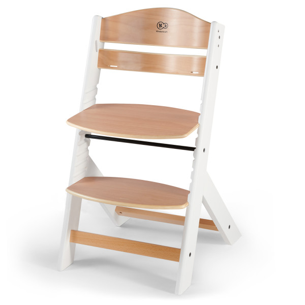 Стульчик для кормления с подушкой Kinderkraft Enock White Wood (KHENOC0PWHT0000)