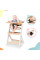 Стульчик для кормления с подушкой Kinderkraft Enock White Wood (KHENOC0PWHT0000)