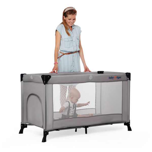 Кровать-манеж Babytiger Viki Grey (BLVIKI00GRY0000)