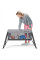 Кровать-манеж 2 в 1 Kinderkraft Movi Grey (KCMOVI00GRY0000)