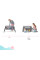 Кровать-манеж 2 в 1 Kinderkraft Movi Grey (KCMOVI00GRY0000)