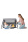 Кровать-манеж 2 в 1 Kinderkraft Movi Grey (KCMOVI00GRY0000)