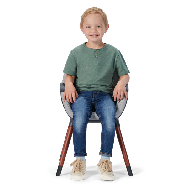 Стульчик для кормления 2 в 1 Kinderkraft Finix Grey.
