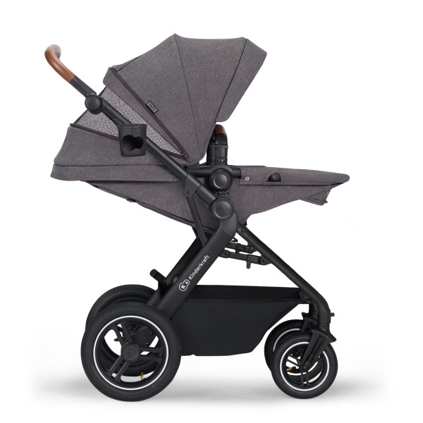 Универсальная коляска 3 в 1 Kinderkraft B-Tour Ash Gray.