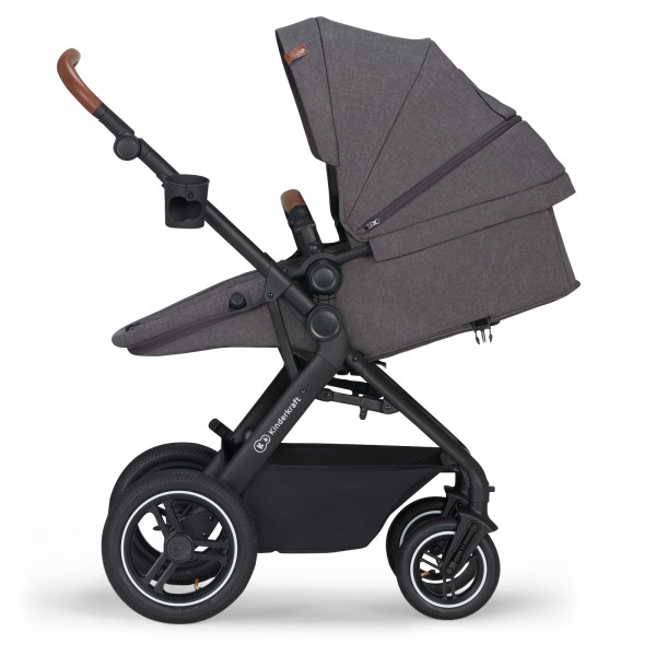 Универсальная коляска 3 в 1 Kinderkraft B-Tour Ash Gray.