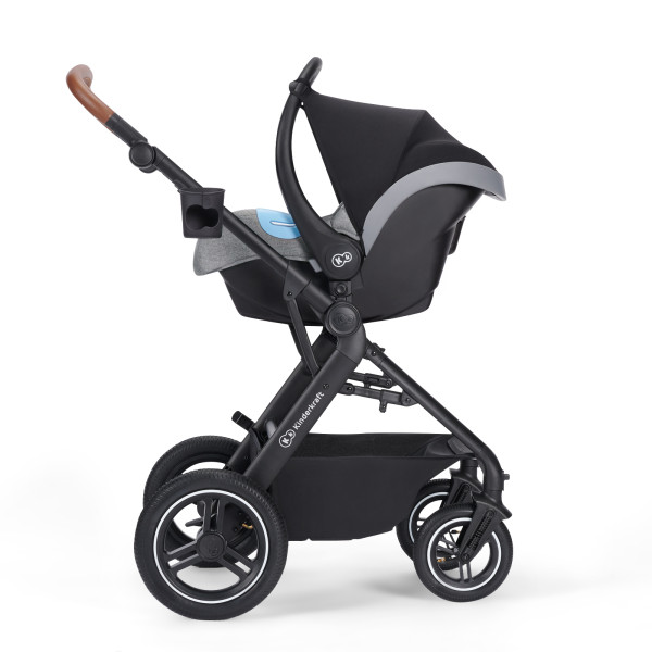Универсальная коляска 3 в 1 Kinderkraft B-Tour Ash Gray.