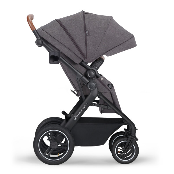 Универсальная коляска 3 в 1 Kinderkraft B-Tour Ash Gray.