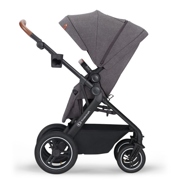 Универсальная коляска 3 в 1 Kinderkraft B-Tour Ash Gray.