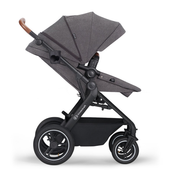 Универсальная коляска 3 в 1 Kinderkraft B-Tour Ash Gray.