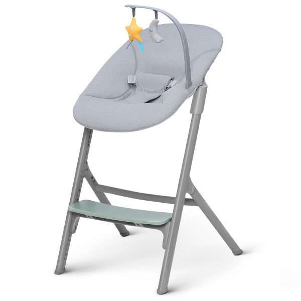 Стульчик для кормления с шезлонгом Kinderkraft Livy Calmee Olive Green (KHLICA00GRE0000)